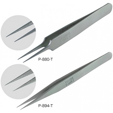 HZ P880-T  TITANIUM TWEEZERS 