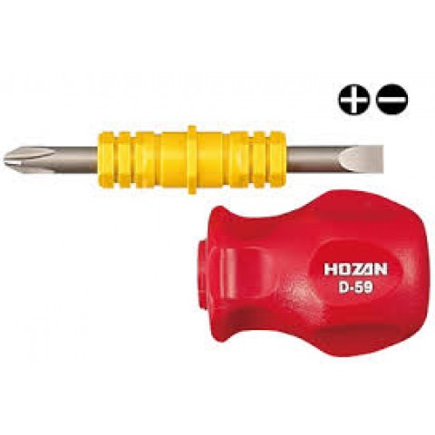 HZ D59   REVERSIBLE STUBBY SCREWDRIVER