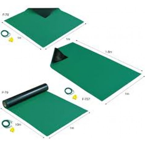 HZ F79 ESD RUBBER MATS (GREEN)